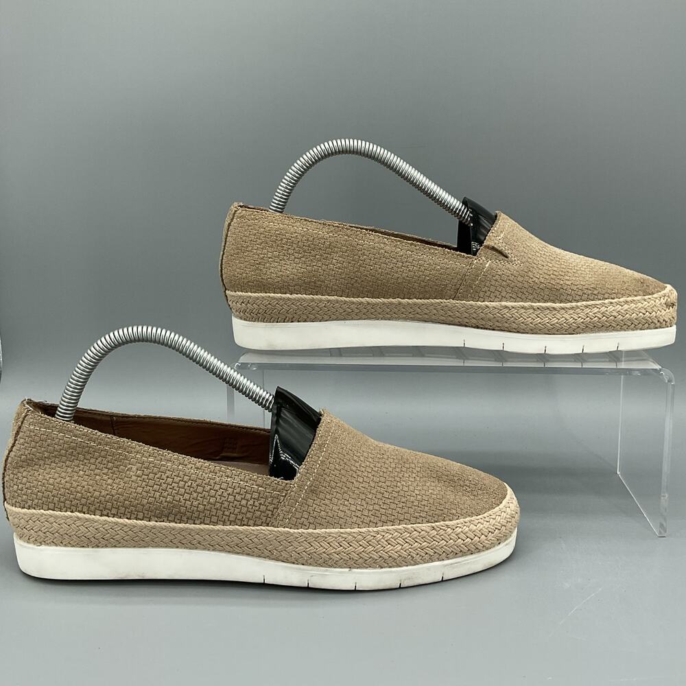 Donald Pliner Women’s Perci Casual Slip-on Flats Khaki Size 9M